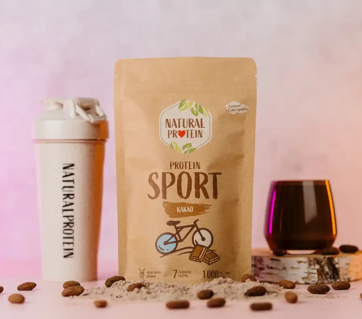 NaturalProtein Protein Sport Kakao - náhled 2