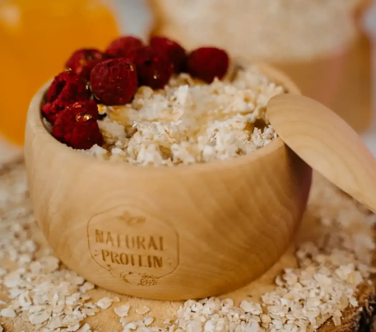 NaturalProtein Ovesné vločky bezlepkové jemné - náhled 4
