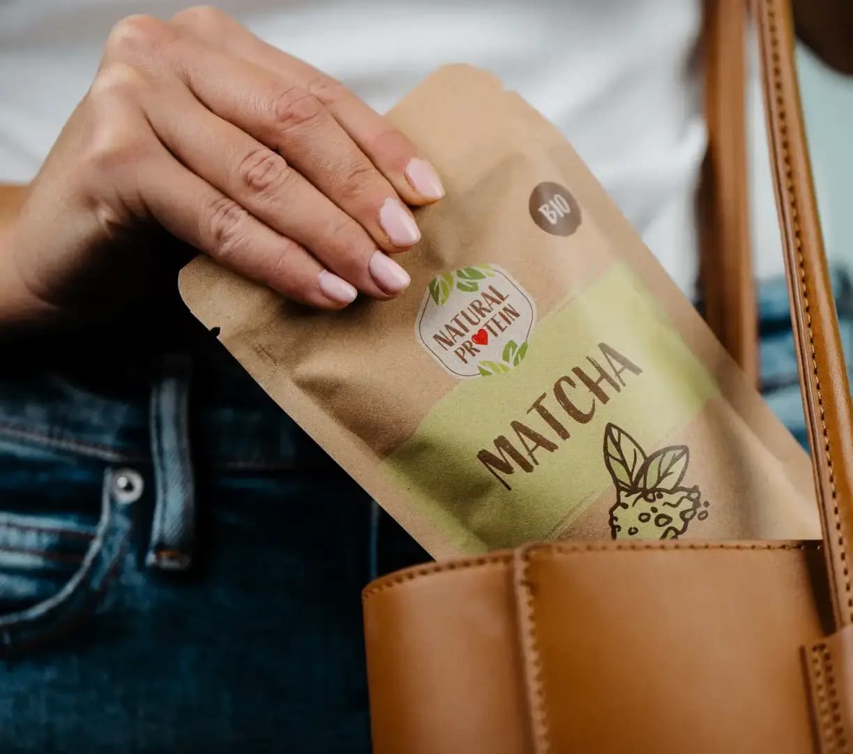 NaturalProtein Matcha čaj BIO - náhled 3