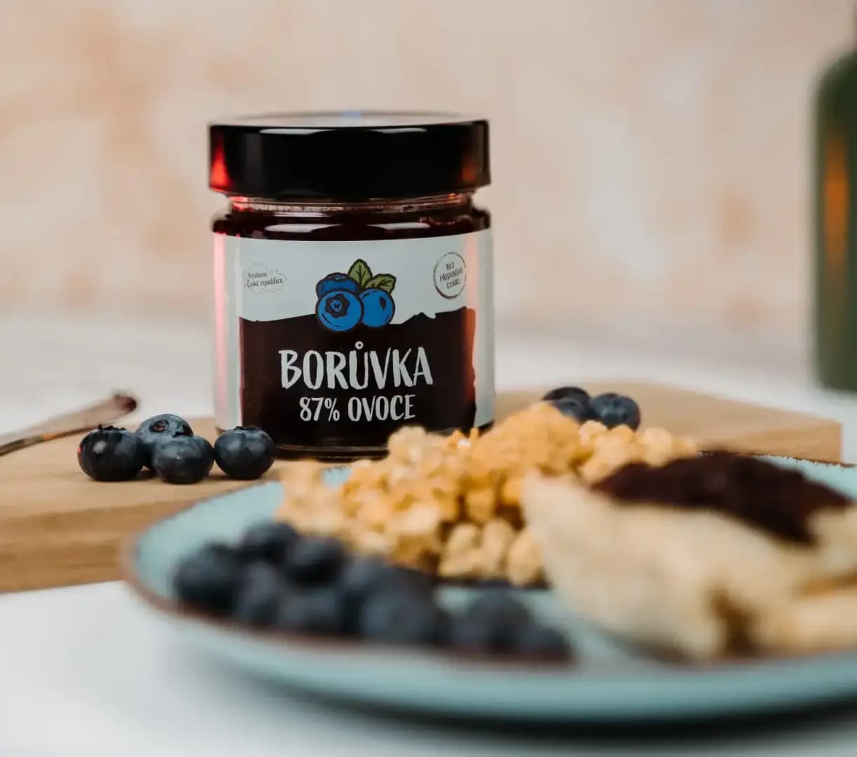NaturalProtein Borůvkový džem - náhled 2