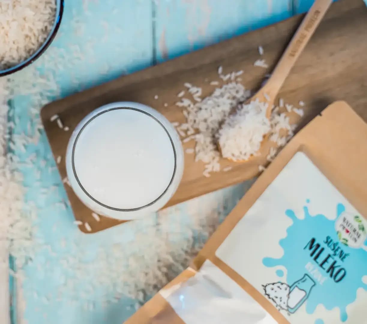 NaturalProtein Sušené rýžové mléko - náhled 3