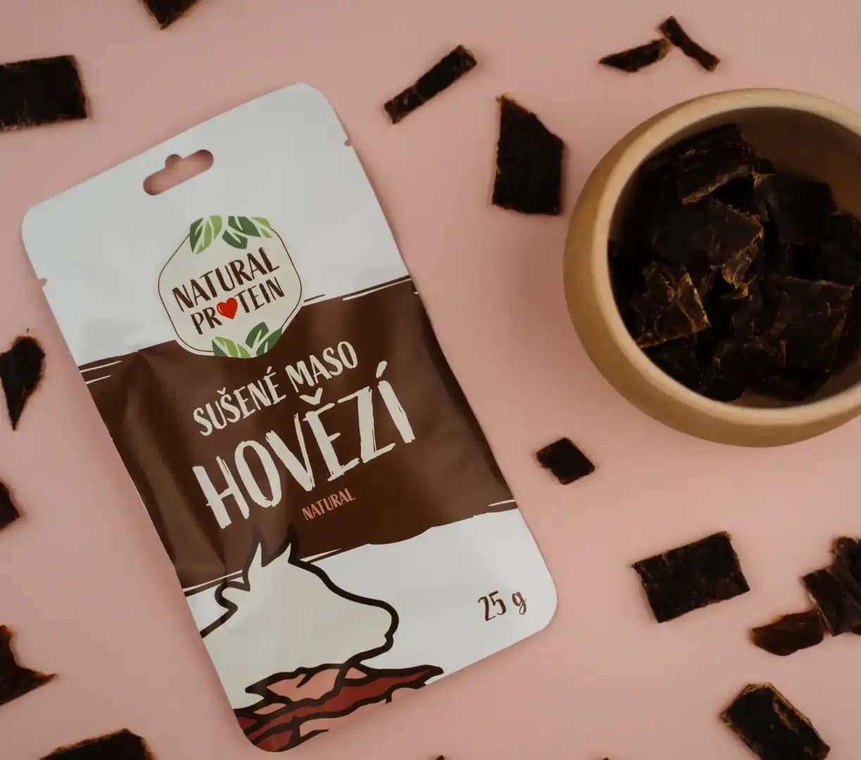 NaturalProtein Sušené maso hovězí - náhled 4