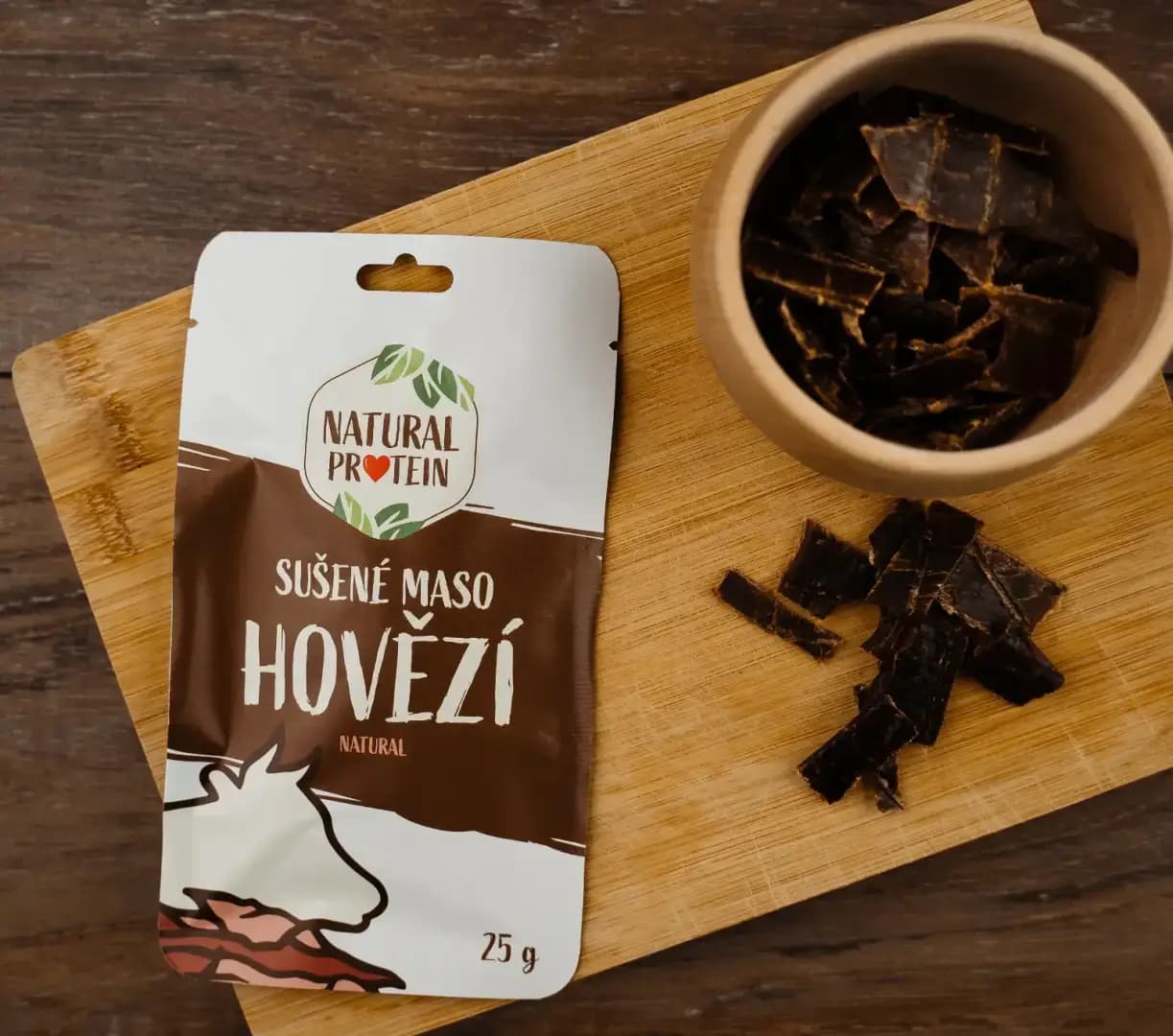 NaturalProtein Sušené maso hovězí - náhled 3