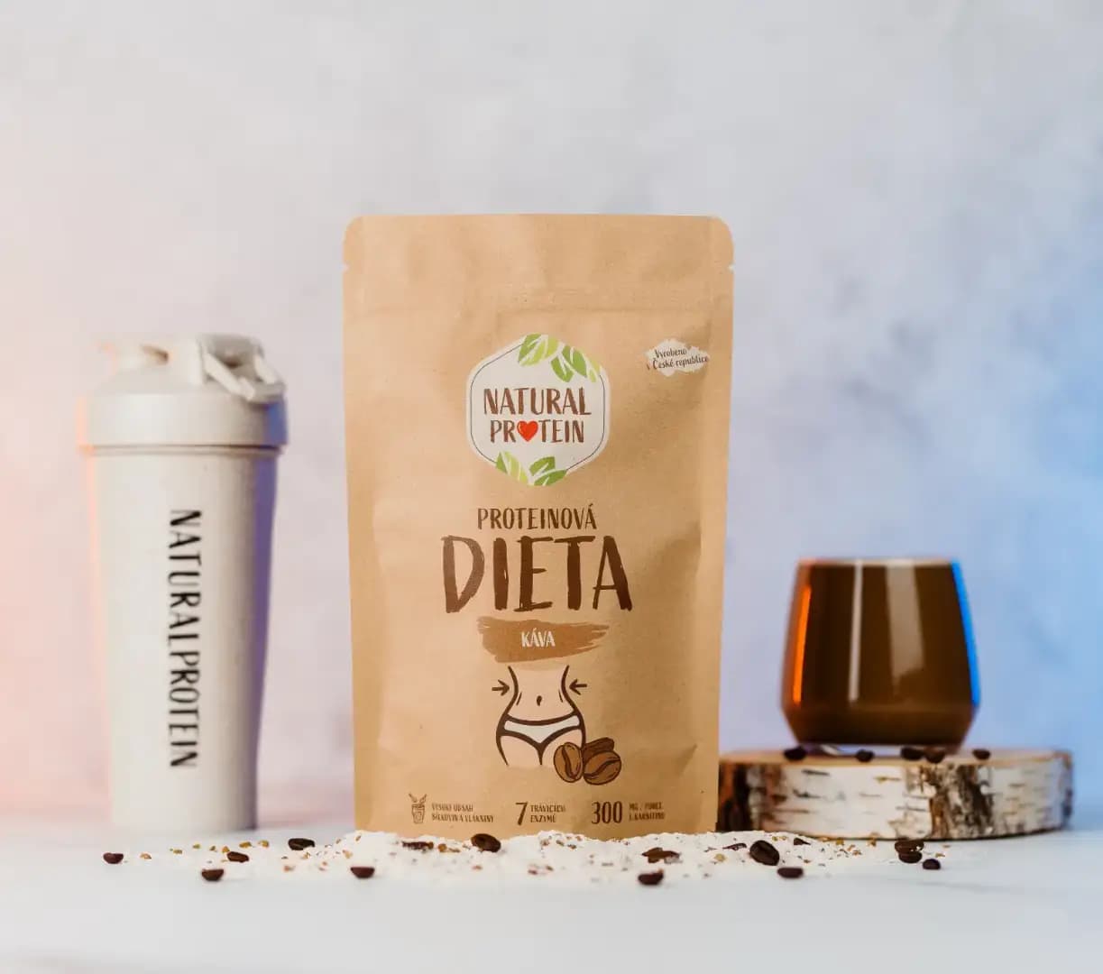 NaturalProtein Proteinová dieta Káva - náhled 2