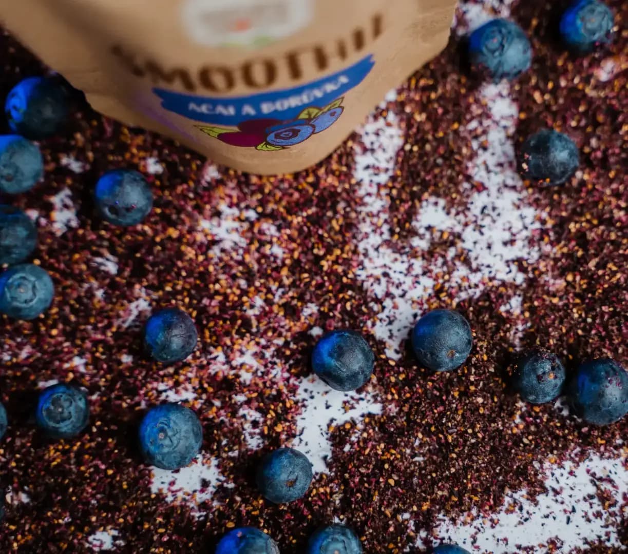 NaturalProtein Smoothie Borůvka + Acai - náhled 3