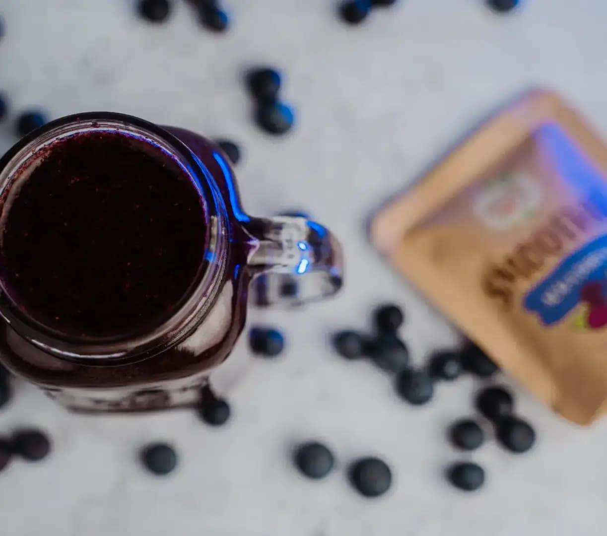 NaturalProtein Smoothie Borůvka + Acai - náhled 2