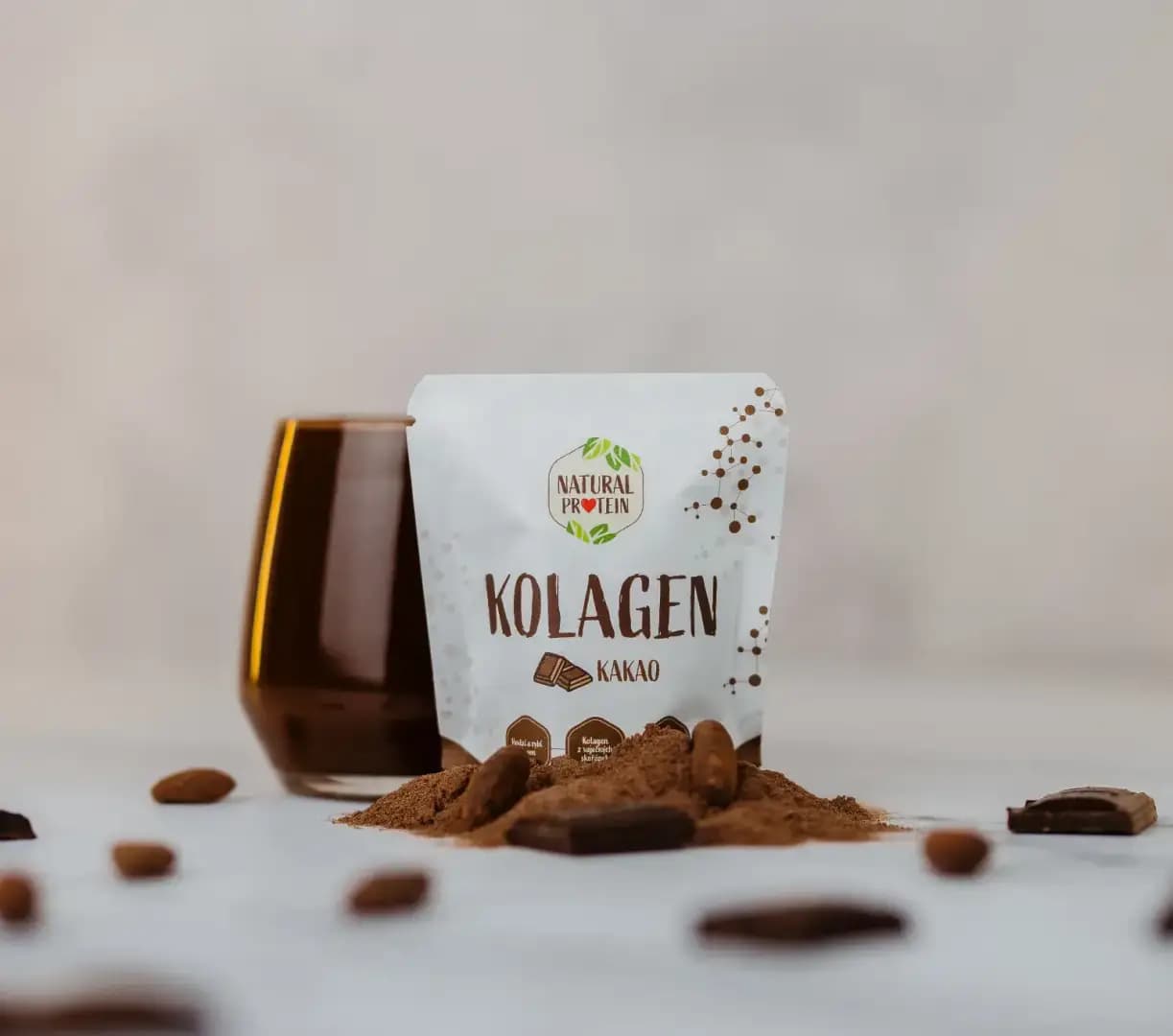 NaturalProtein Kolagen Kakao (10 g) - náhled 2