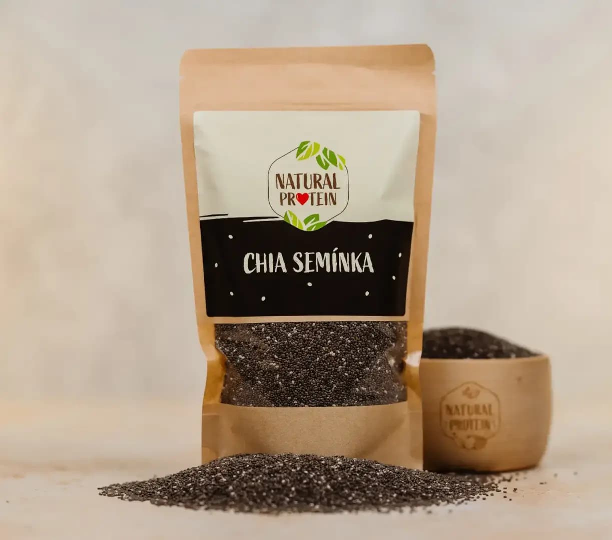 NaturalProtein Chia semínka - náhled 3