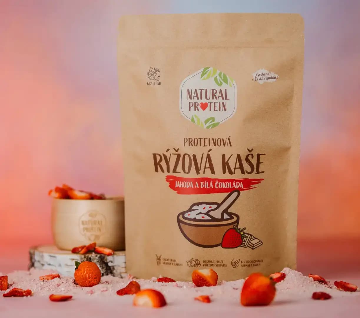 NaturalProtein 3x Proteinová rýžová kaše - náhled 2