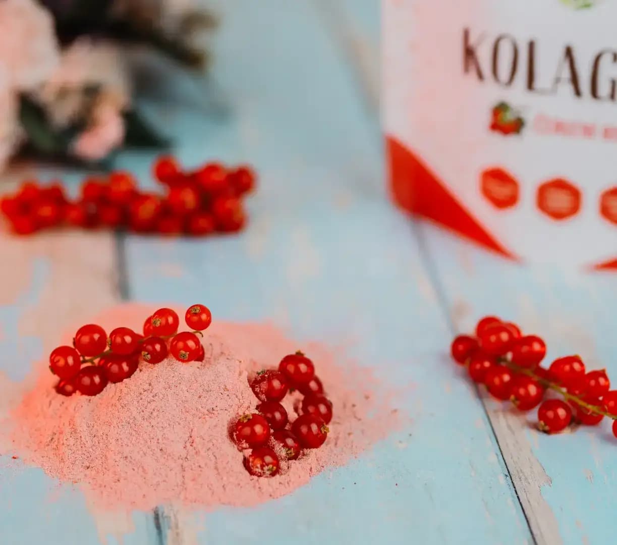 NaturalProtein Kolagen Červený rybíz - náhled 3