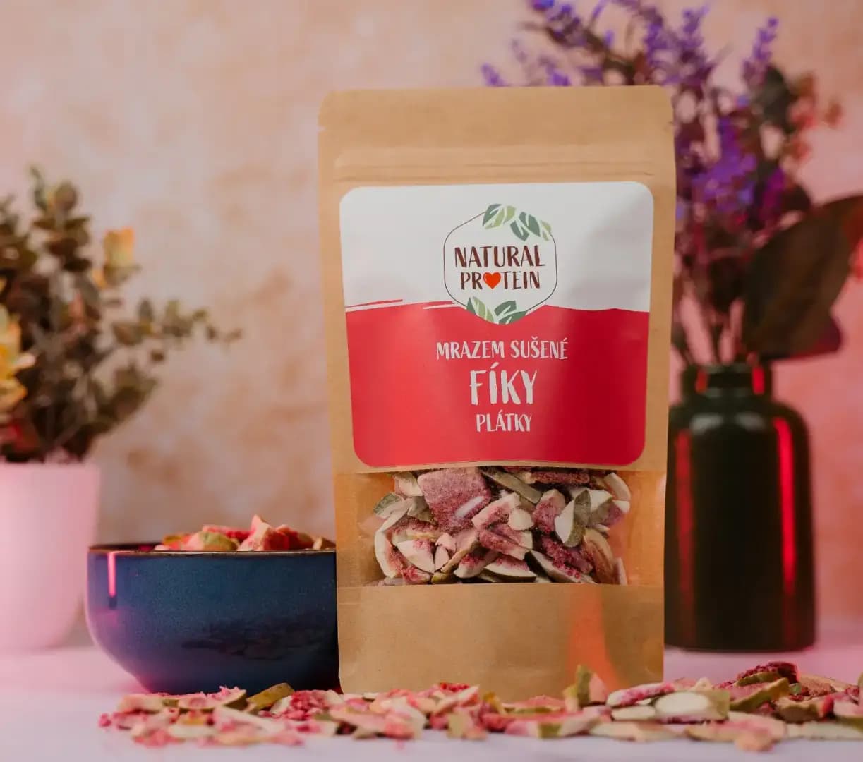 NaturalProtein Mrazem sušené fíky plátky - náhled 3