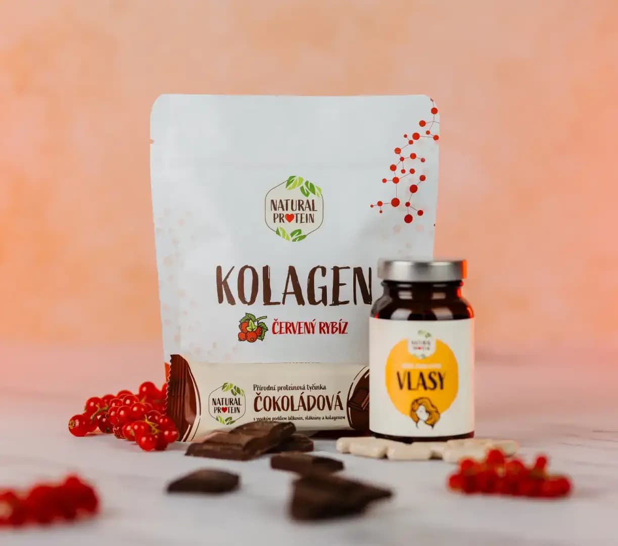 NaturalProtein Krásné vlasy (Kolagen + vlasy + tyčinka) - náhled 4
