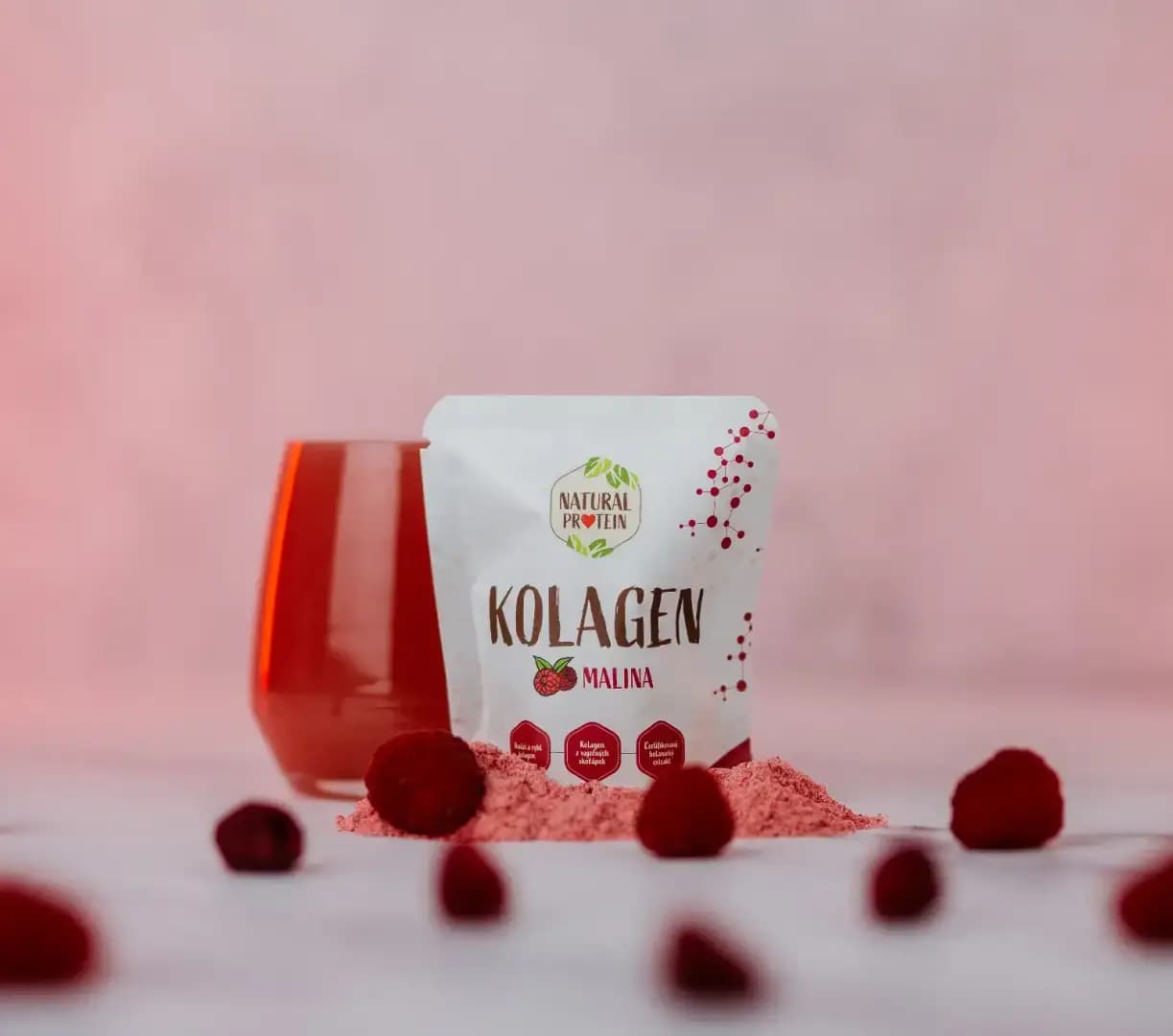 NaturalProtein Kolagen Malina (10 g) - náhled 4