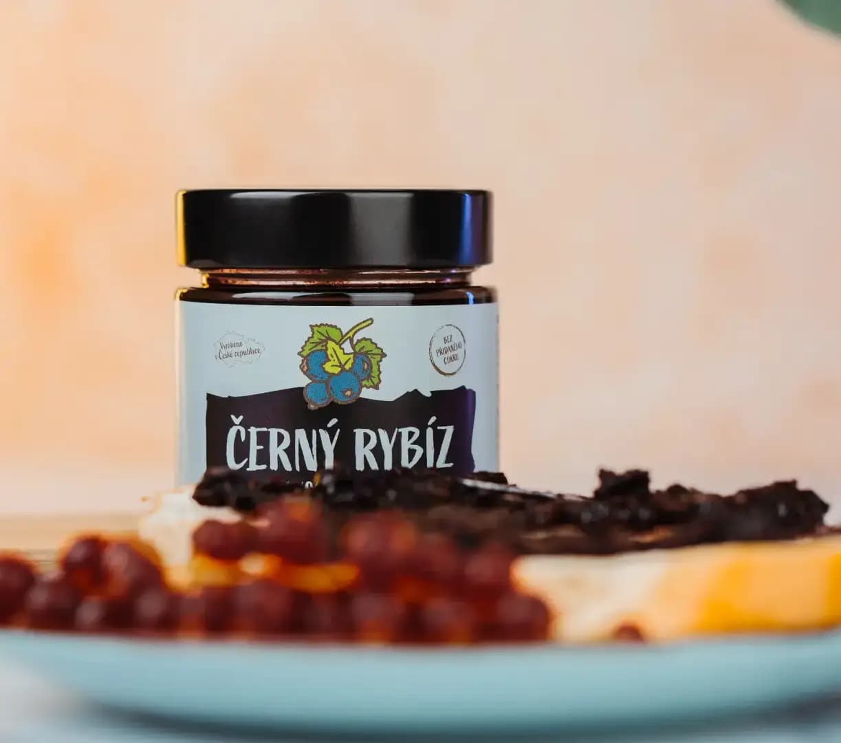 NaturalProtein Černý rybíz džem - náhled 2