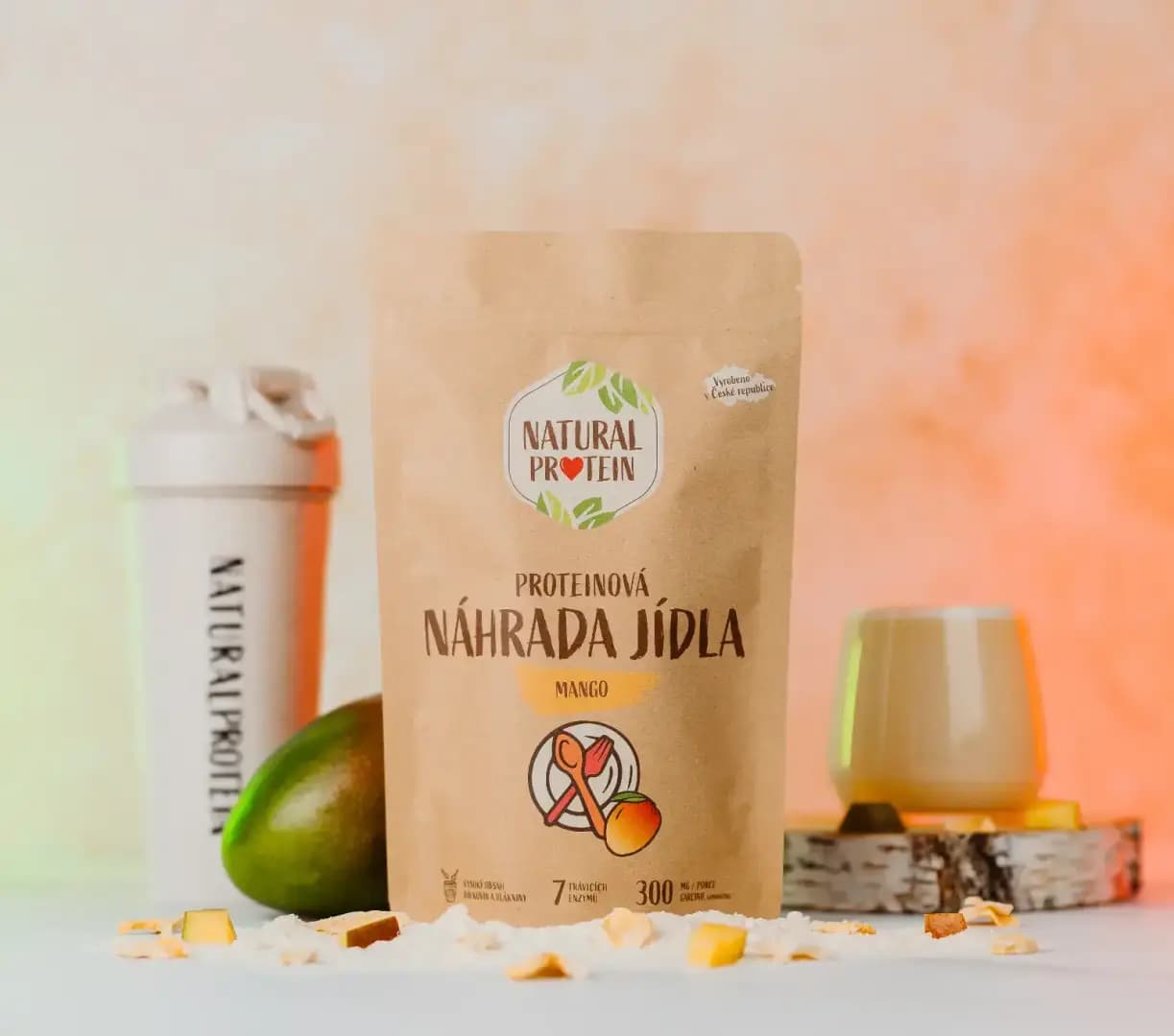 NaturalProtein Náhrada jídla Mango - náhled 2