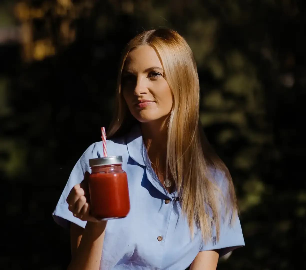 NaturalProtein Smoothie Červené ovoce - náhled 2