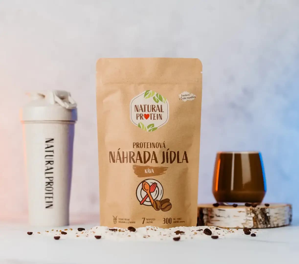 NaturalProtein Náhrada jídla Káva - náhled 2