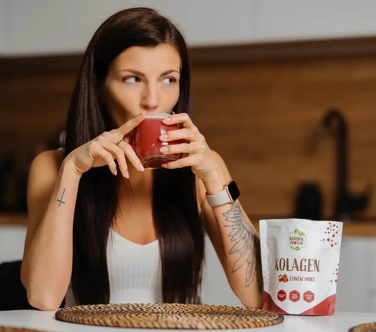 NaturalProtein Kolagen Červené ovoce - náhled 2