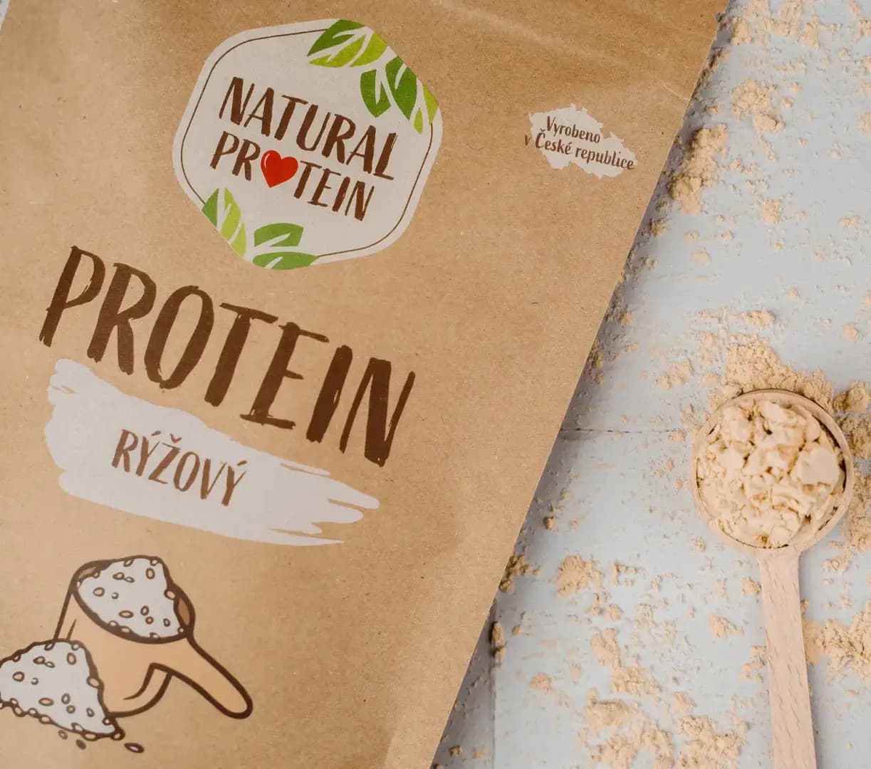 NaturalProtein Rýžový protein - náhled 4