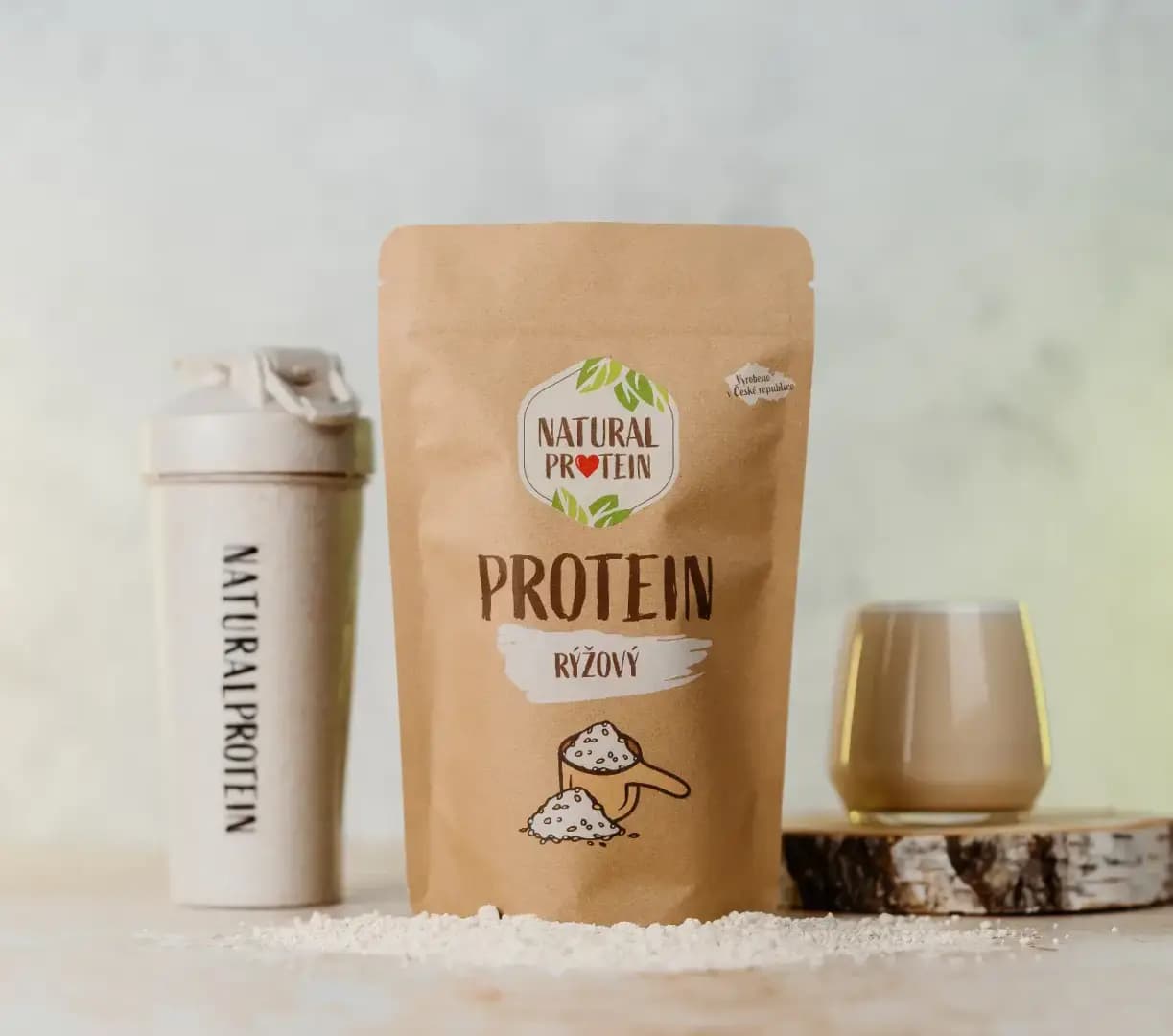 NaturalProtein Rýžový protein - náhled 2