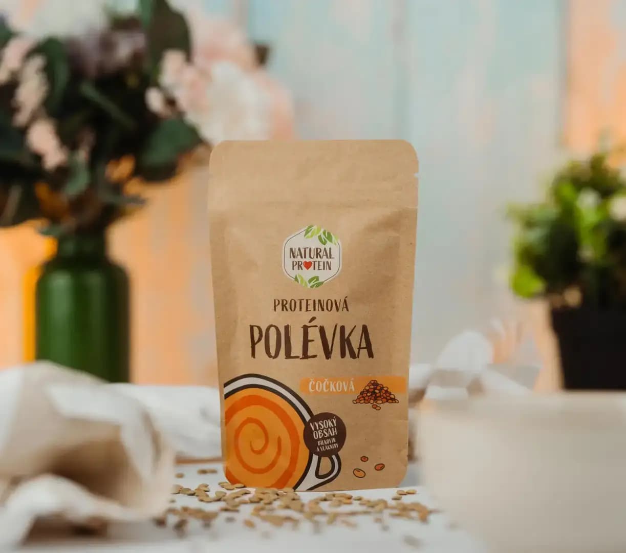 NaturalProtein Proteinová polévka čočková - náhled 3