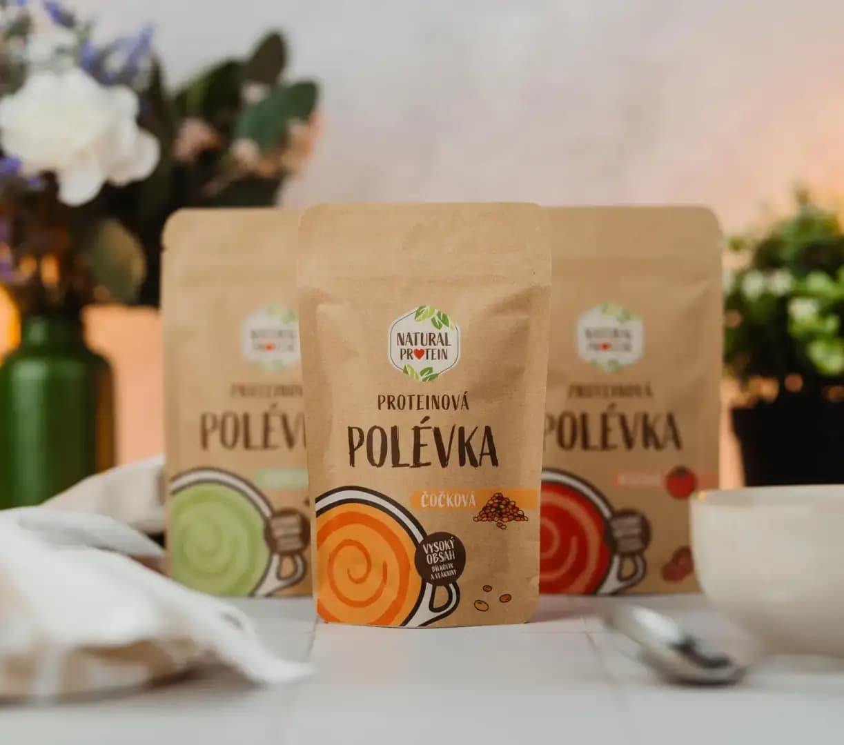 NaturalProtein Proteinová polévka čočková - náhled 4
