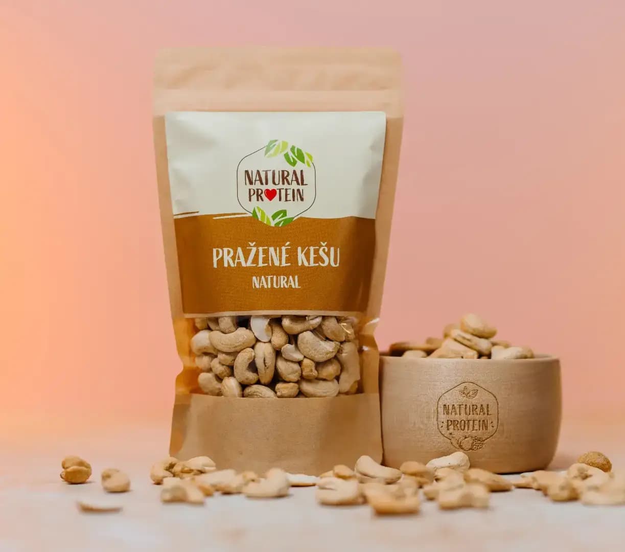 NaturalProtein Kešu pražené Natural - náhled 4