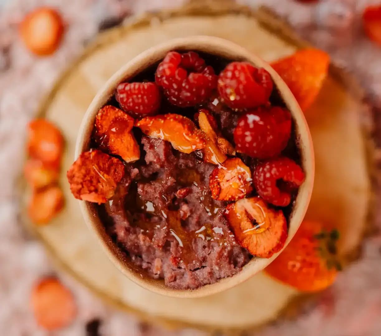 NaturalProtein Proteinová rýžová kaše Červené ovoce (60 g) - náhled 3