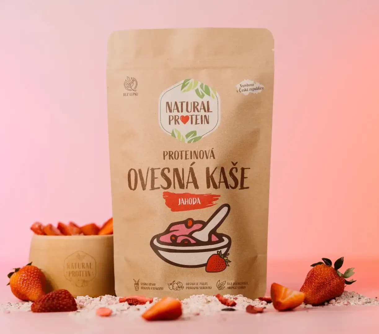 NaturalProtein 3x proteinová ovesná kaše - náhled 2
