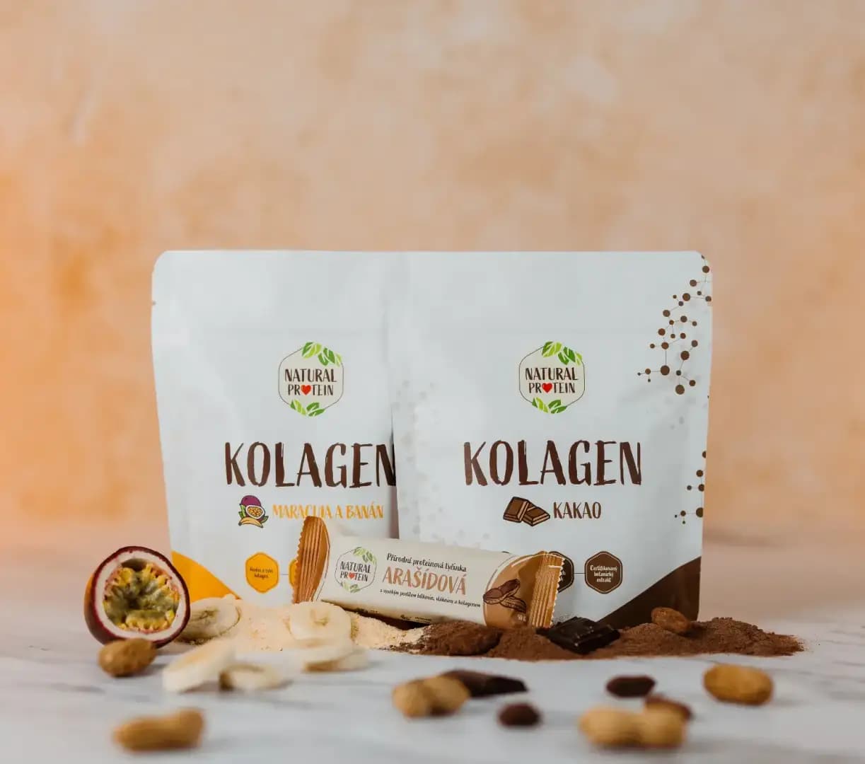 NaturalProtein Kolagen (2x Kolagen + tyčinka) - náhled 4