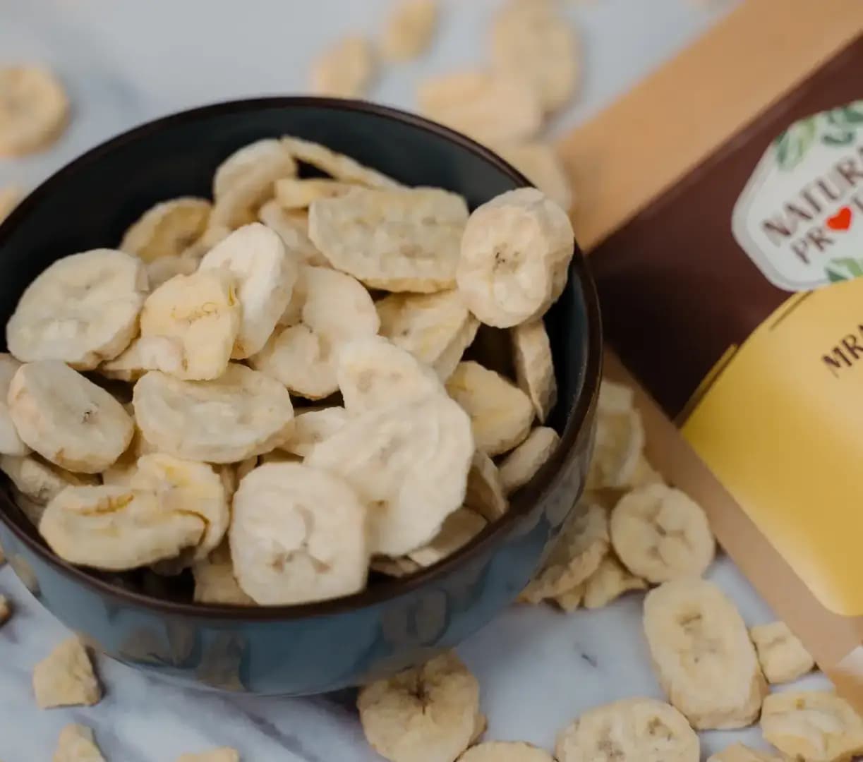 NaturalProtein Mrazem sušené banány Plátky - náhled 2