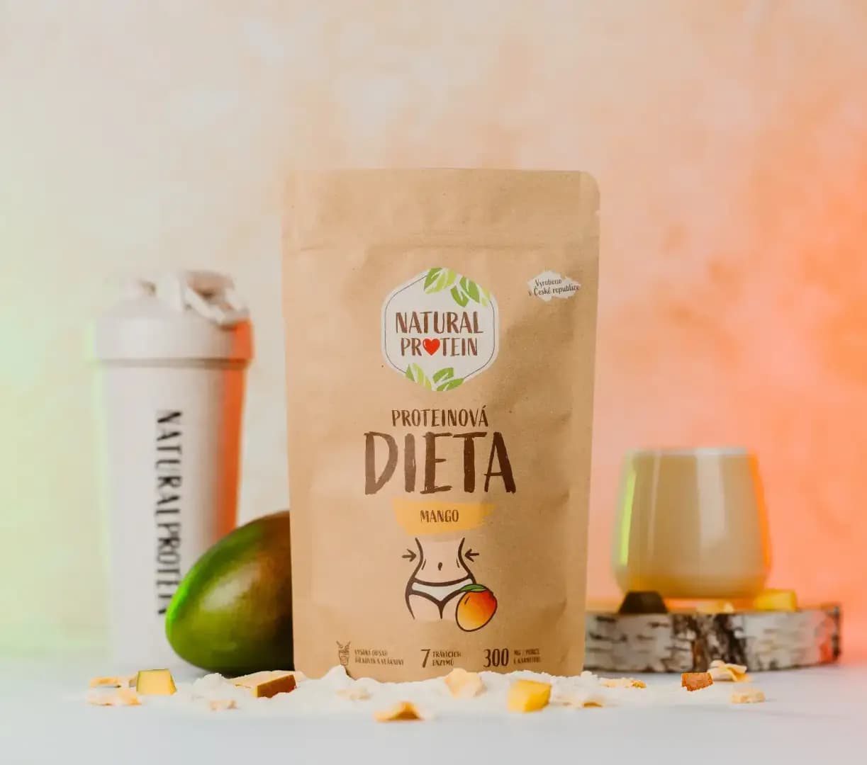 NaturalProtein Proteinová dieta Mango - náhled 2
