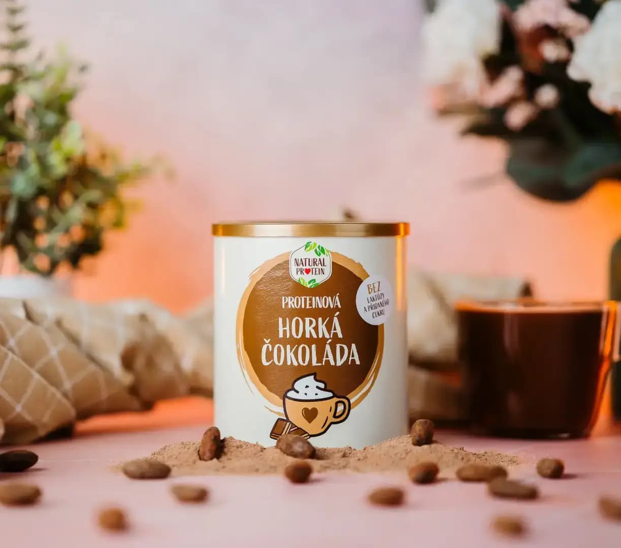 NaturalProtein Proteinová horká čokoláda - náhled 3