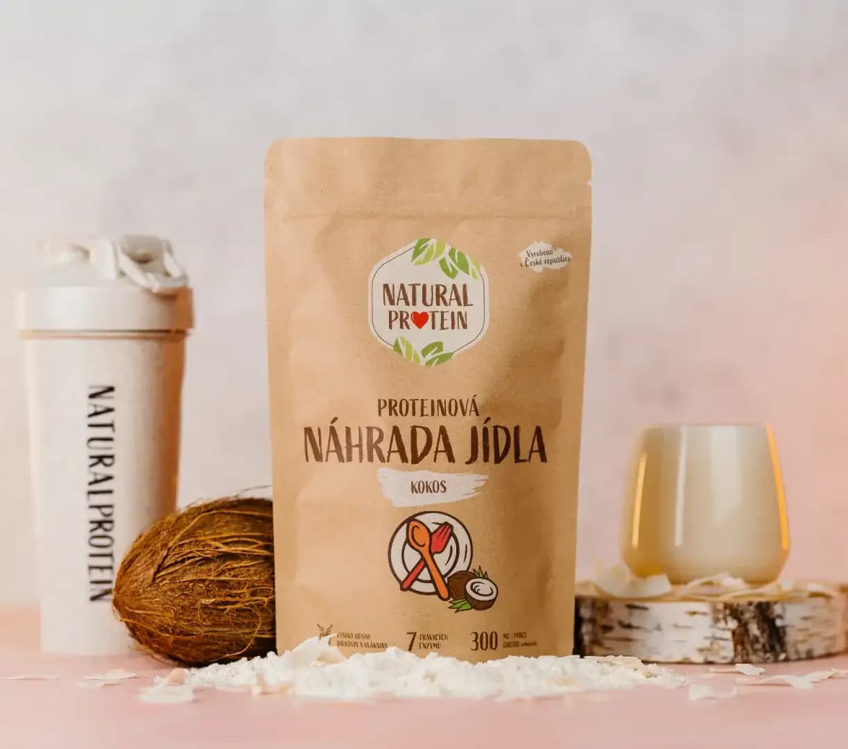 NaturalProtein Náhrada jídla Kokos - náhled 2