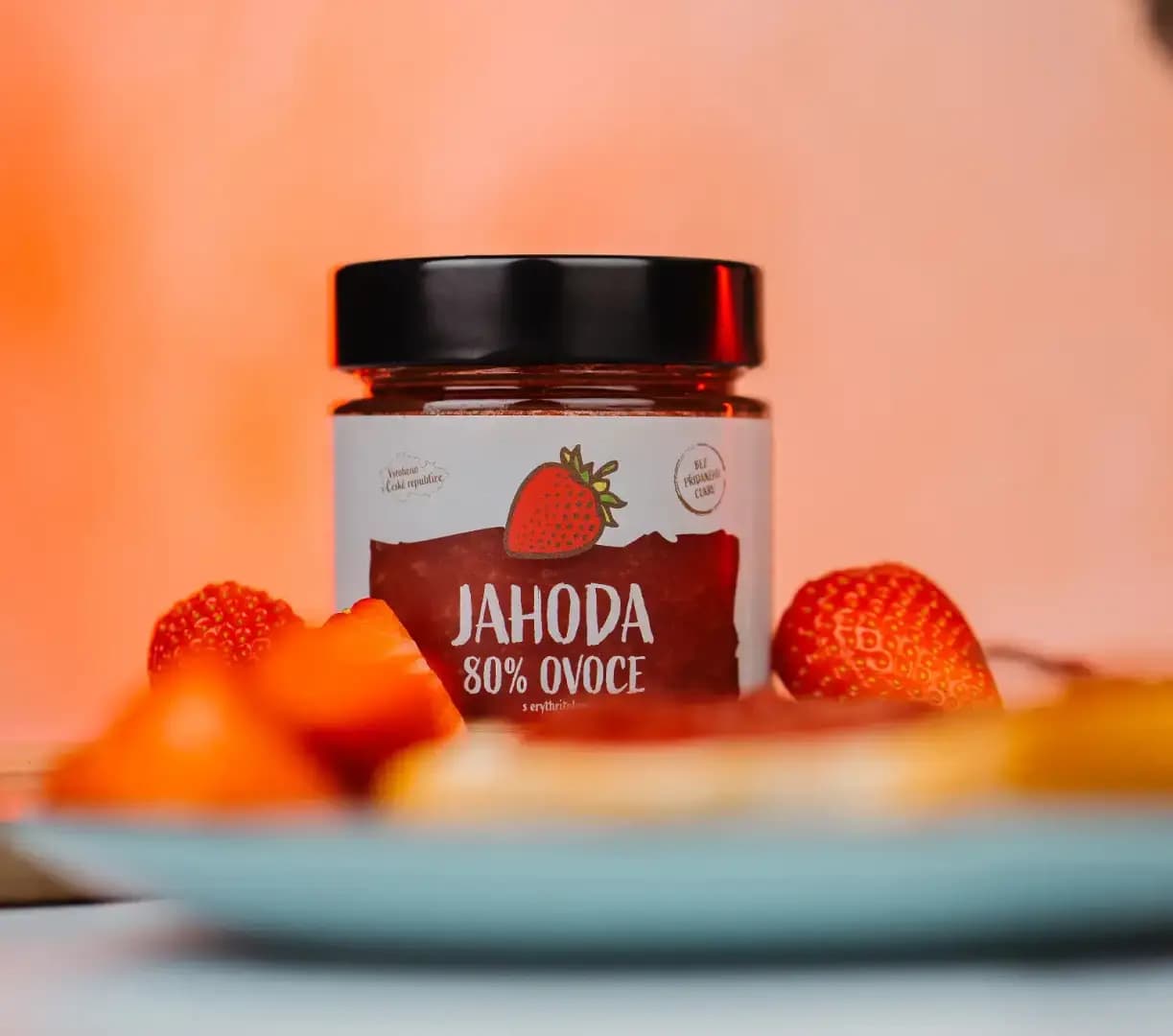 NaturalProtein Jahodový džem - náhled 2
