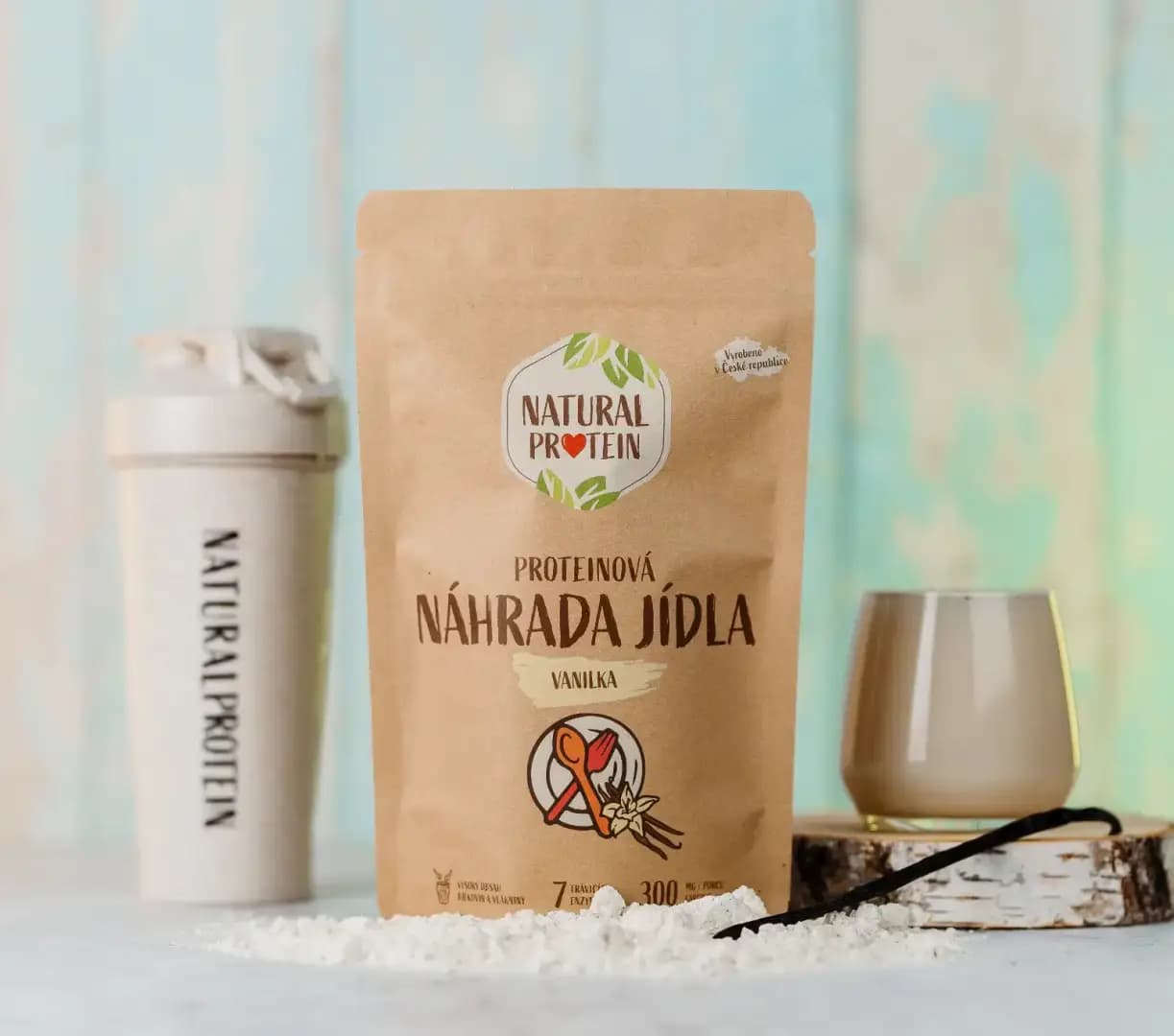 NaturalProtein Náhrada jídla Vanilka - náhled 2