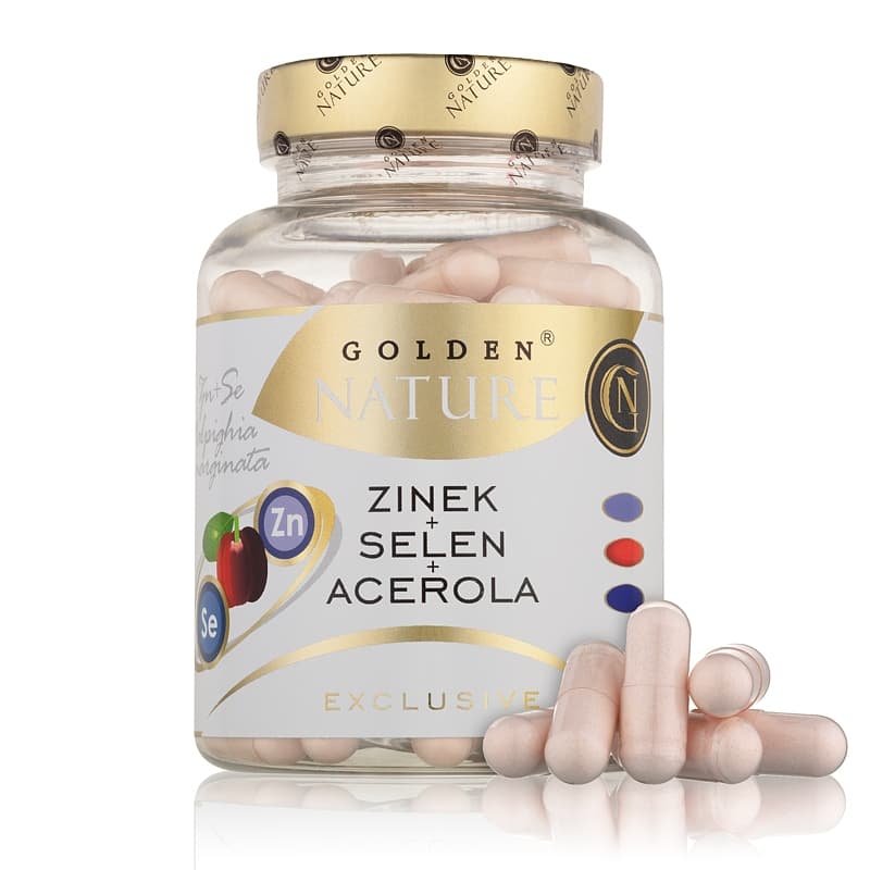 GN Exclusive Zinek+Selen+Acerola 100 cps. - Golden Nature