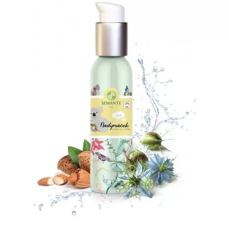 SEMANTE by Naturalis Dětský masážní olej na bříško (Nadýmáček) 100 ml - Naturalis