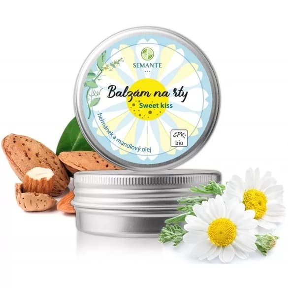 SEMANTE by Naturalis Ochranný balzám na rty s heřmánkem 30 ml - Naturalis