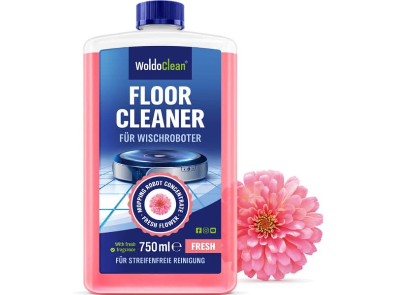 WoldoClean Čistič podlah pro roboty 750ml Flower - WoldoClean