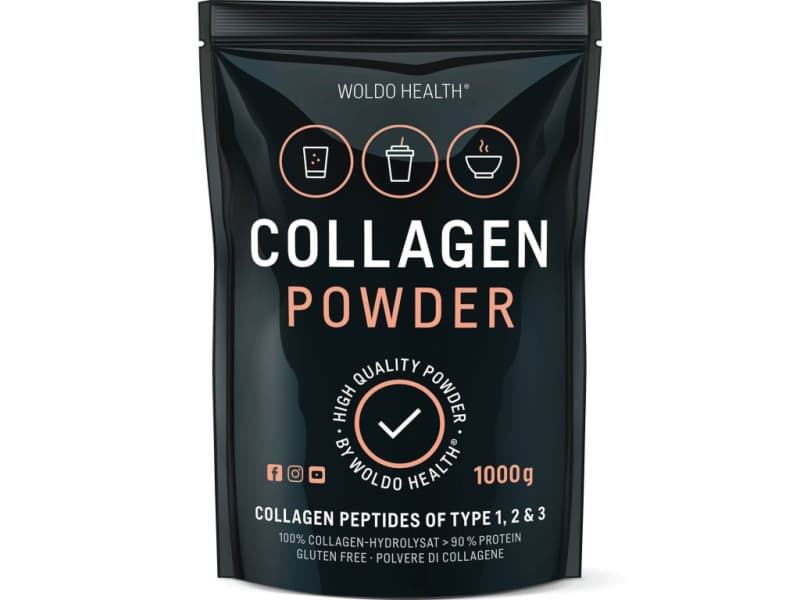 Woldohealth 100% hovězí kolagen 1kg - Woldohealth