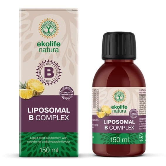 Ekolife natura Liposomal B Complex 150ml (Lipozomální B-complex) - Ekolife Natura