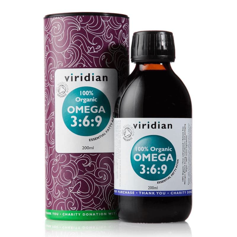 Viridian Omega 3:6:9 Oil 200ml Organic - Viridian