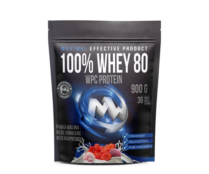 100% MaxxWin WHEY Protein 80 900g