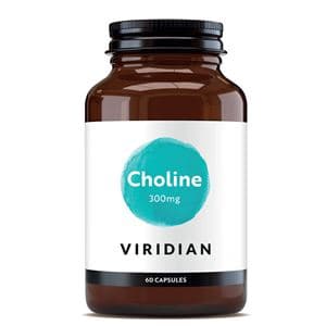 Viridian Choline 300mg 60 kapslí - Viridian Nutrition