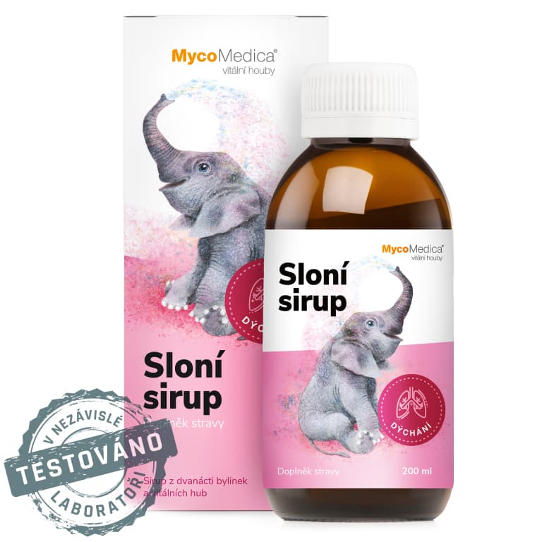 MycoMedica Sloní sirup 200 ml - MycoMedica