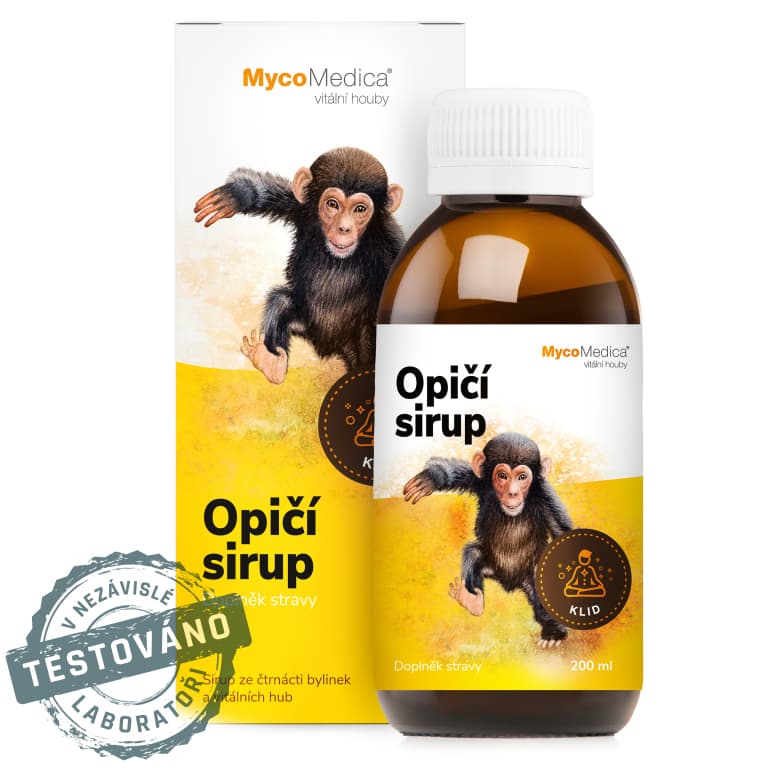MycoMedica Opičí sirup 200 ml - MycoMedica