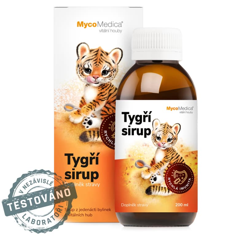 MycoMedica Tygří sirup 200 ml - MycoMedica