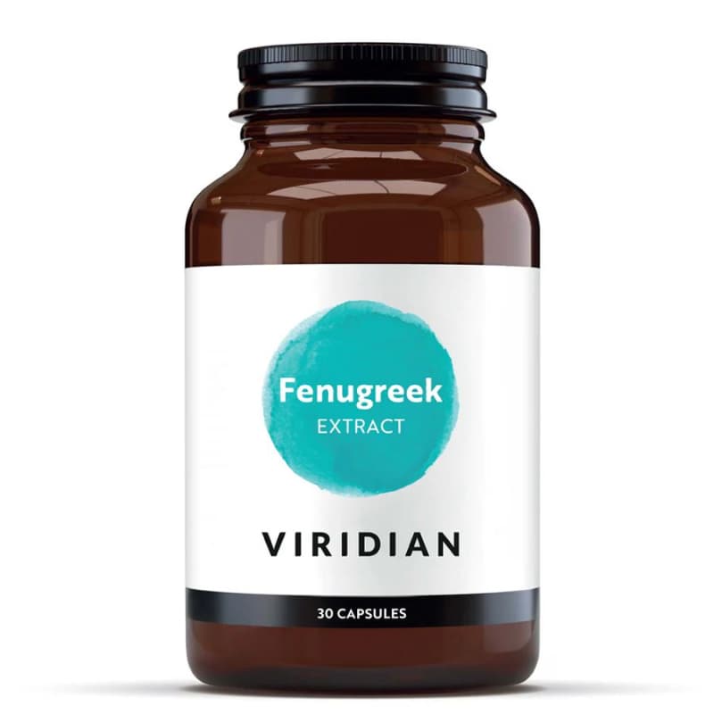 Viridian Fenugreek Extract (Pískavice řecké seno) 30 kapslí - Viridian