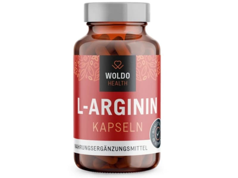 Woldohealth L-Arginin HCL 120 cps. - Woldohealth